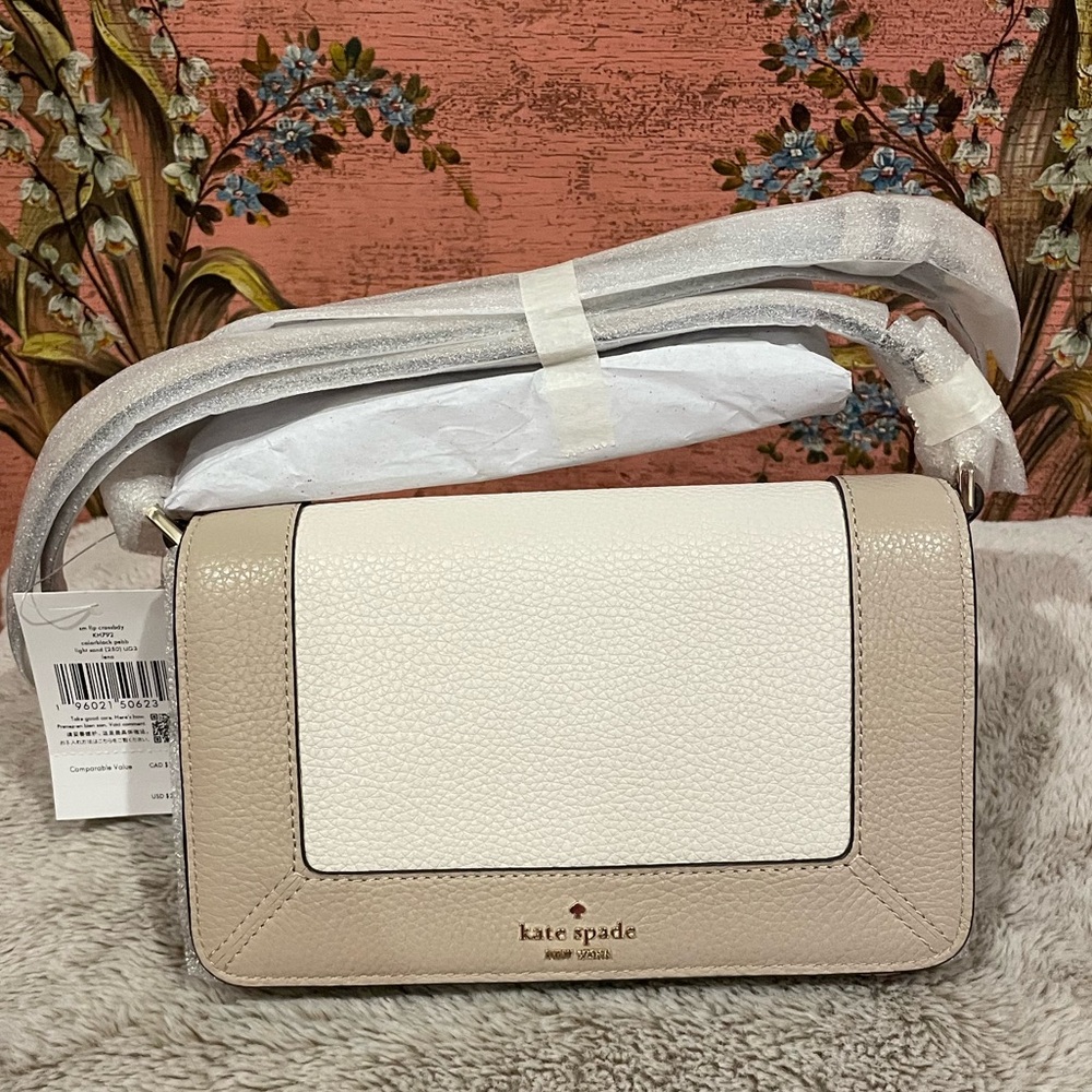 kate spade Lena Colorblock Mini Flap Crossbody Bag - Picture 7 of 12